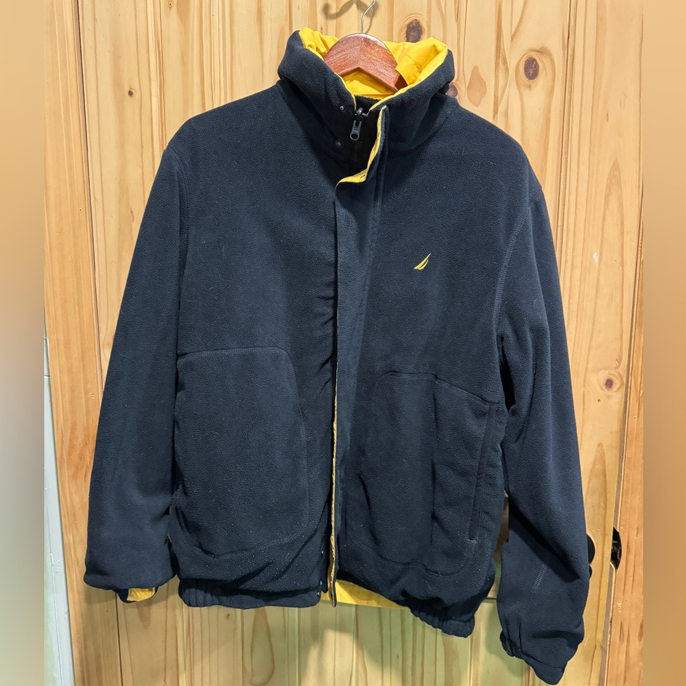 Vintage Nautica reversible puffer jacket Men’s Small